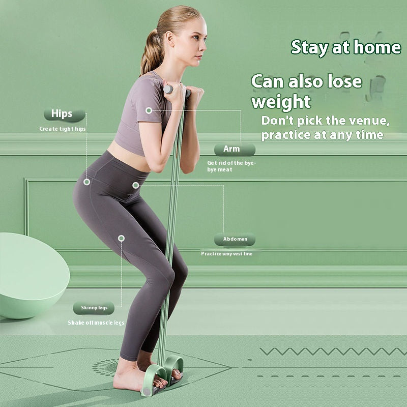 Pedal Chest Expander Sit-Ups Auxiliary Tension Device Fitness Equipment Pedal Leg Master Household