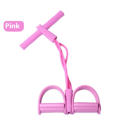 Pedal Chest Expander Sit-Ups Auxiliary Tension Device Fitness Equipment Pedal Leg Master Household