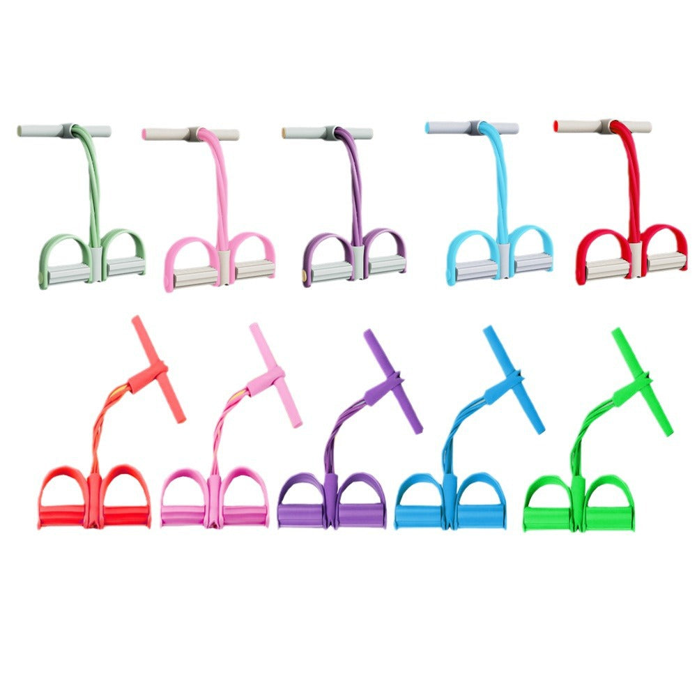 Pedal Chest Expander Sit-Ups Auxiliary Tension Device Fitness Equipment Pedal Leg Master Household