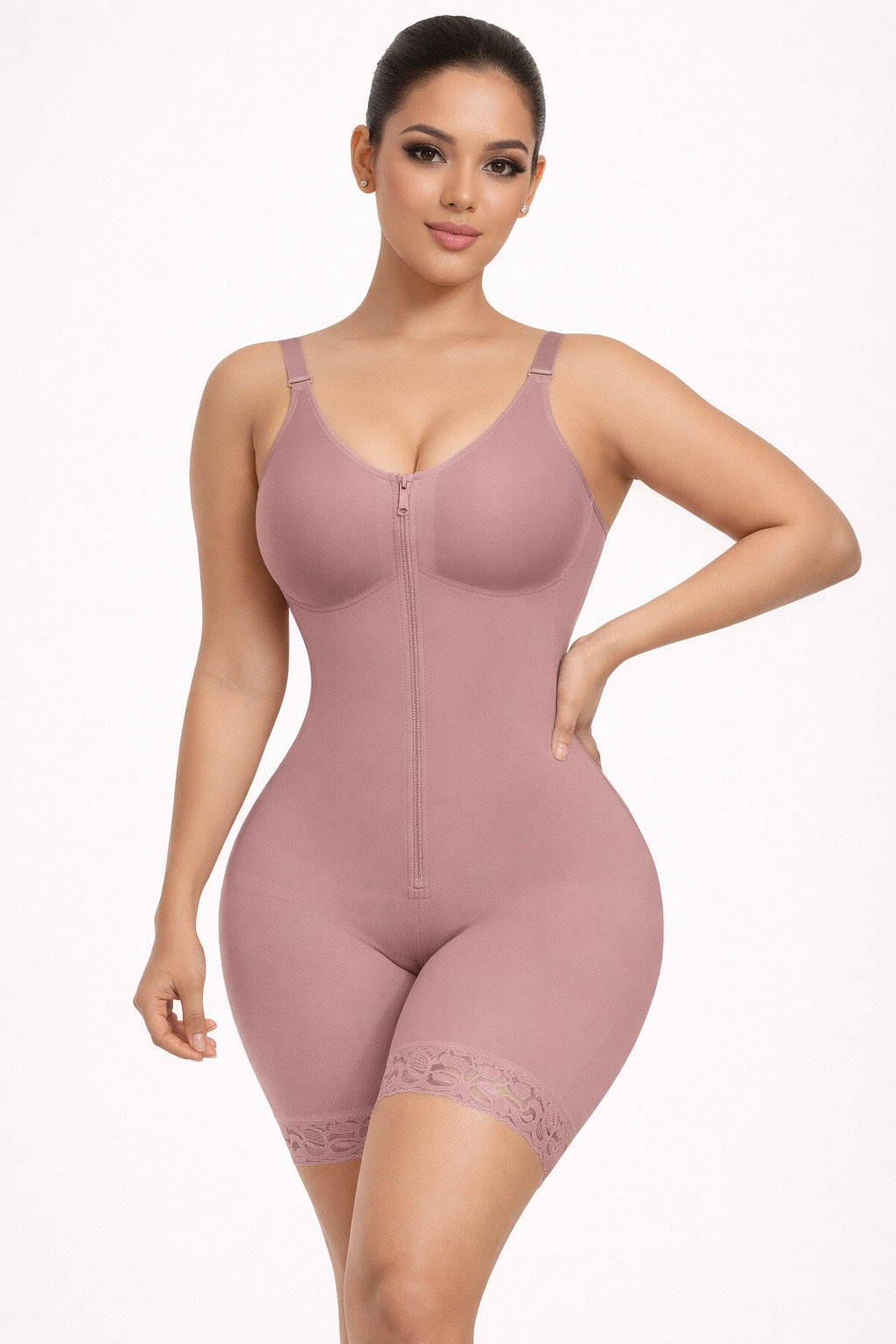 Transform Your Silhouette with Our Colombian Postpartum Shapewear - Tummy Control & Butt Lifter with Convenient Zipper Crotch