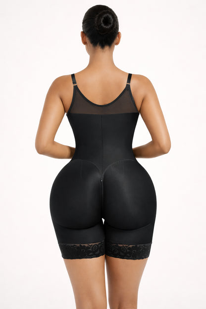 Transform Your Silhouette with Our Colombian Postpartum Shapewear - Tummy Control & Butt Lifter with Convenient Zipper Crotch